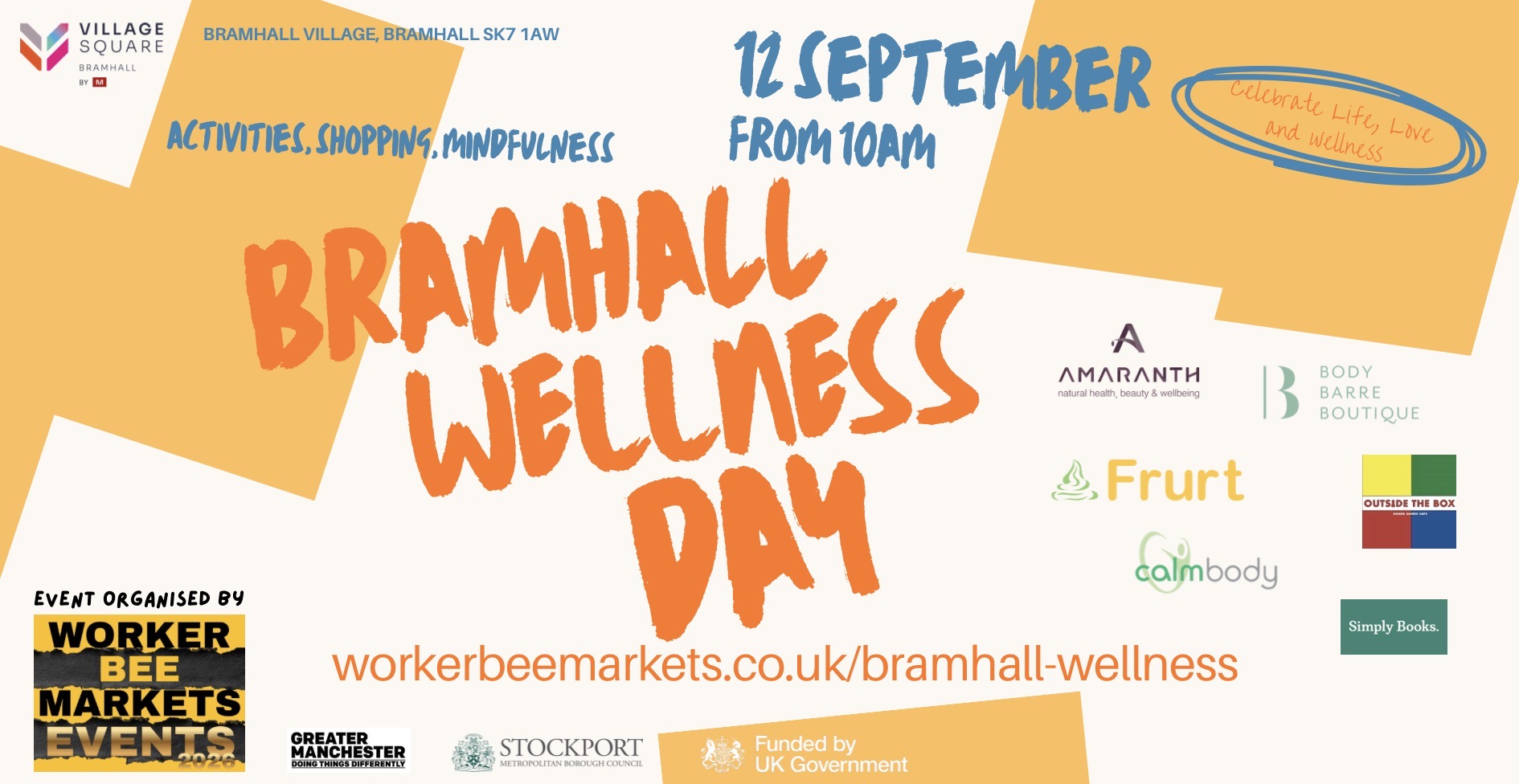 Bramhall Wellness – Worker Bee Markets Events